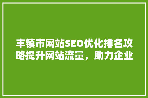 丰镇市网站SEO优化排名攻略提升网站流量，助力企业腾飞  第1张